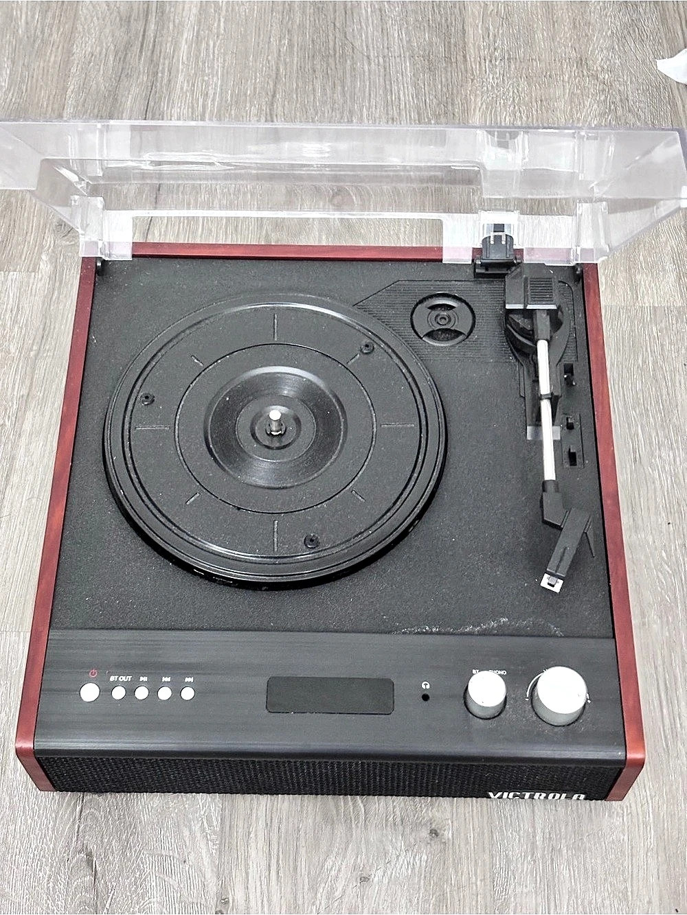 Victrola Automatic Bluetooth Turntable VPT-800 Black & Red
